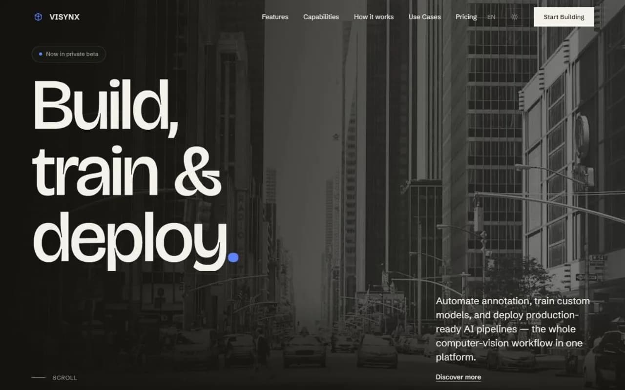 Visynx — website
